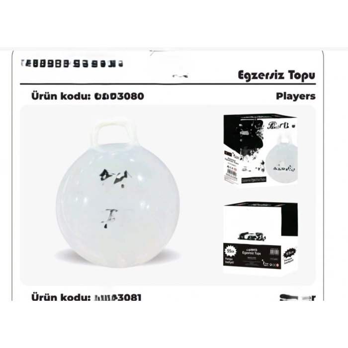 Mey İthalat® 3080 SİYAH BEYAZ ZIP ZIP TOP