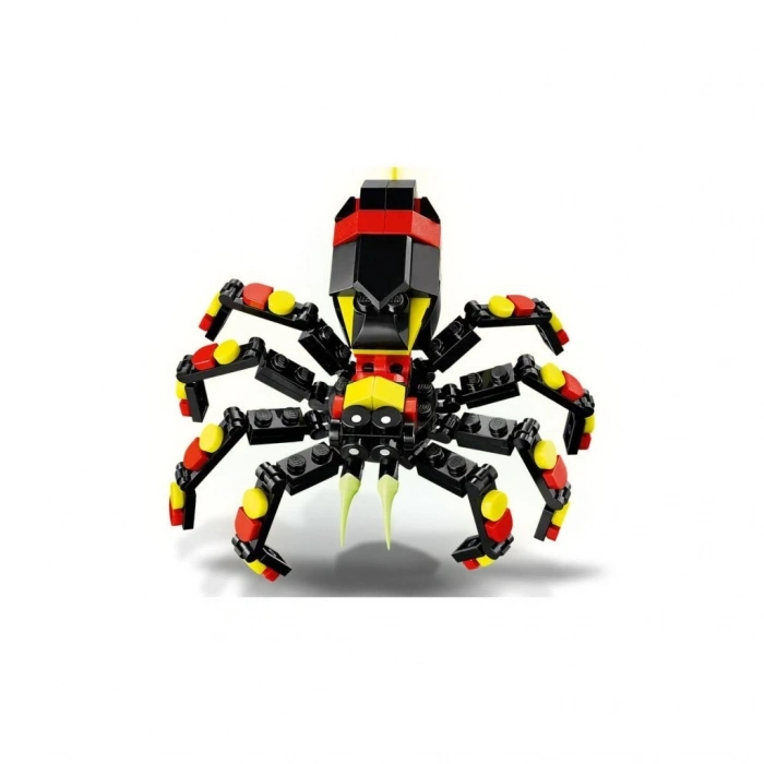 Mey İthalat® 31159  Creator 3in1 - Şaşırtıcı Örümcek 153 parça +7 yaş
