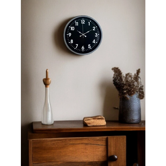 Mey İthalat® 36 Cm Asil Dekoratif Duvar Saati