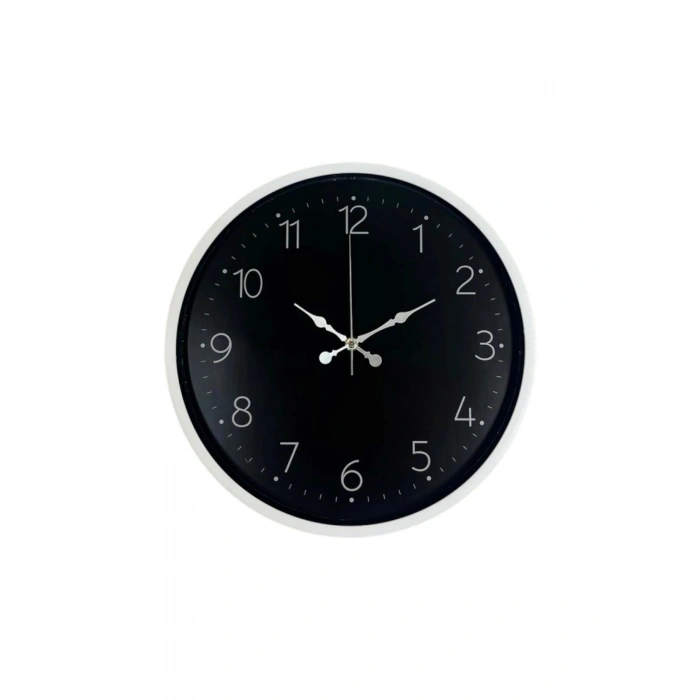 Mey İthalat® 36 Cm Dekoratif Sade Duvar Saati