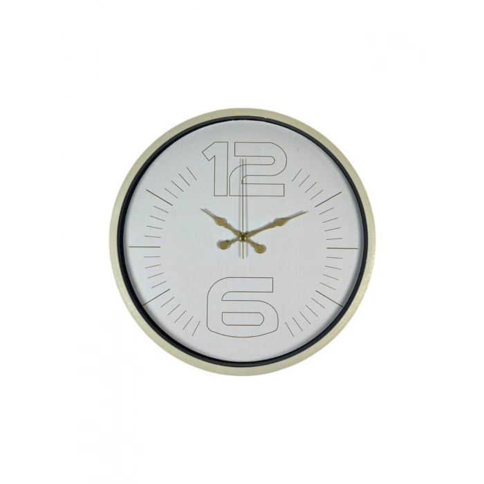 Mey İthalat® 36 Cm Sade Dekoratif Duvar Saati