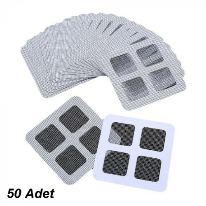 Mey İthalat® 50 Adet Banyo Gider Süzgeci, Sineklik Tamir Kiti