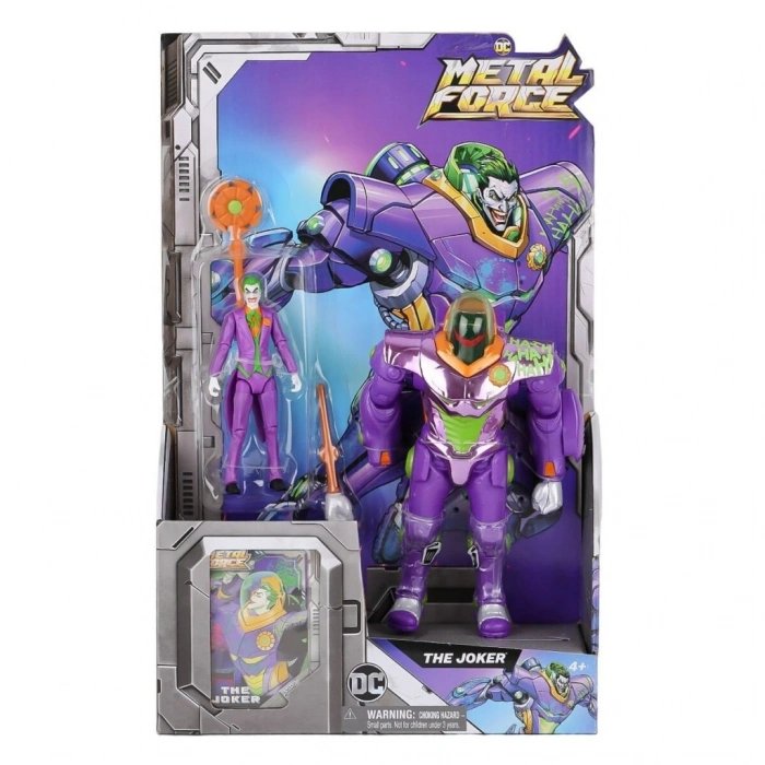 Mey İthalat®  6070887 31111 DC Metal Batman Force Figür Seti