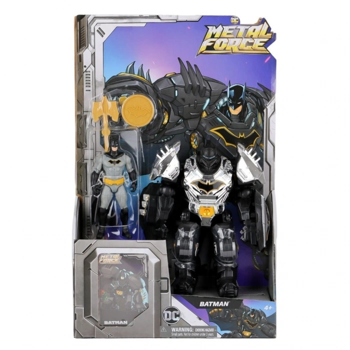 Mey İthalat®  6070887 31111 DC Metal Batman Force Figür Seti