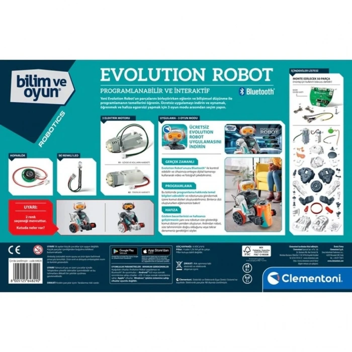 Mey İthalat®  64829 Robotik Laboratuvarı - Evolution Robot +8 yaş