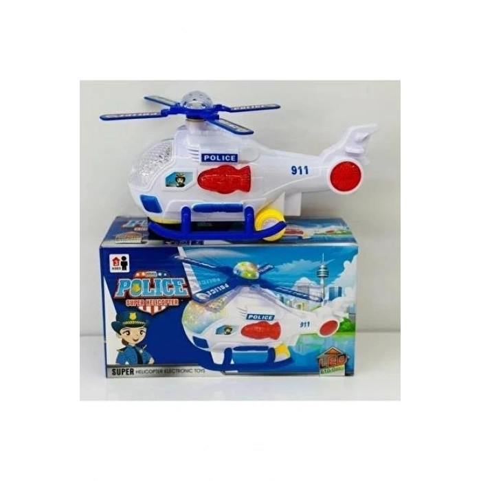 Mey İthalat® 777-27 PİLLİ SESLİ IŞIKLI HELİKOPTER - DLN