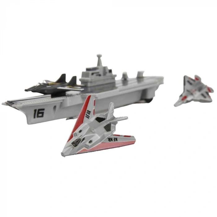 Mey İthalat® ASKER OYUN SET JET/UÇAK GEMİSİ 4PRÇ