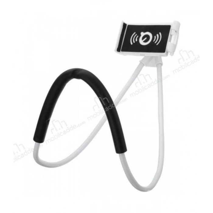 Mey İthalat®  Boyuna Asılan Ergonomik 360 Derece Cep Telefonu Tutucu Stand