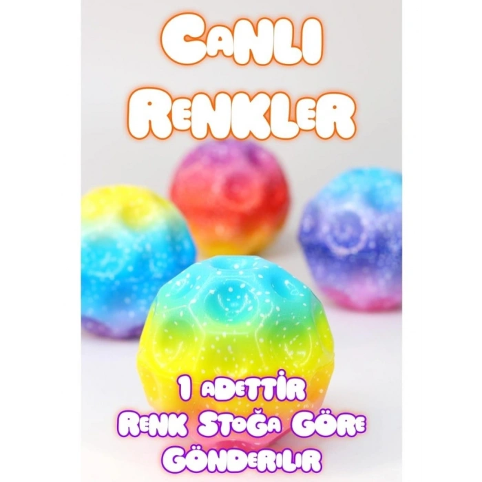 Mey İthalat® BSF-101 MOONBALL AY TOPU IŞIKLI 70MM -CNS