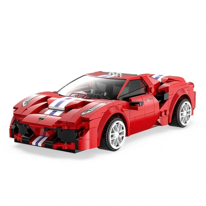 Mey İthalat®  C51072W Cada Race Car Blok Seti 306 Parça -Vagonlife