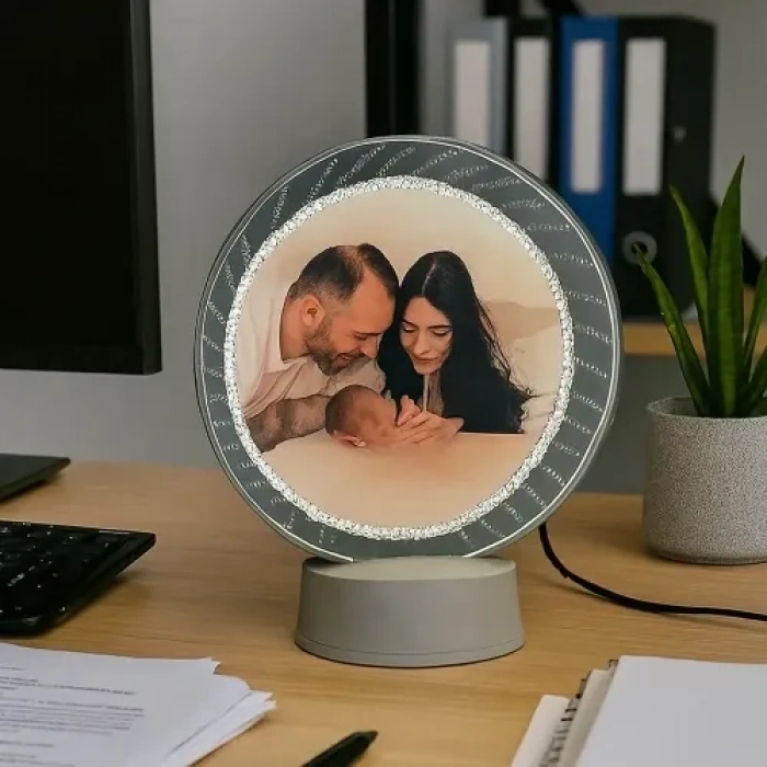 Mey İthalat® Derinlik Gösteren Yuvarlak Sihirli Ayna