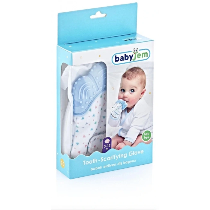 Mey İthalat®  Diş Kaşıyıcı Eldiven 526 Mavi