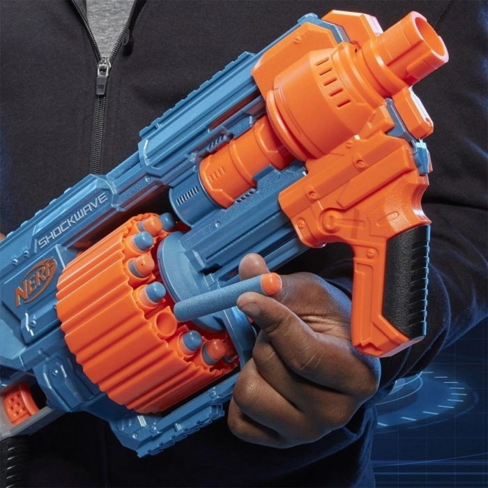 Mey İthalat®  E9527 Nerf Elite 2.0 Shockwave RD-15 +8 yaş