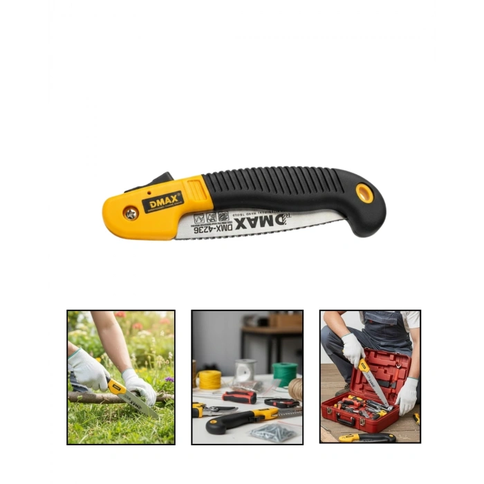 Mey İthalat® Ergonomik Saplı Katlanabilir Budama Testeresi