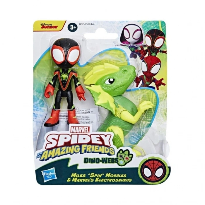 Mey İthalat® F9478 Spidey ve İnanılmaz Arkadaşları - Dino Webs Figür