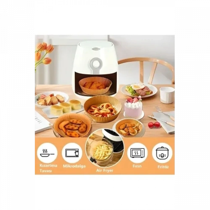 Mey İthalat® Fritöz Pişirme Kağıdı 50 Adet