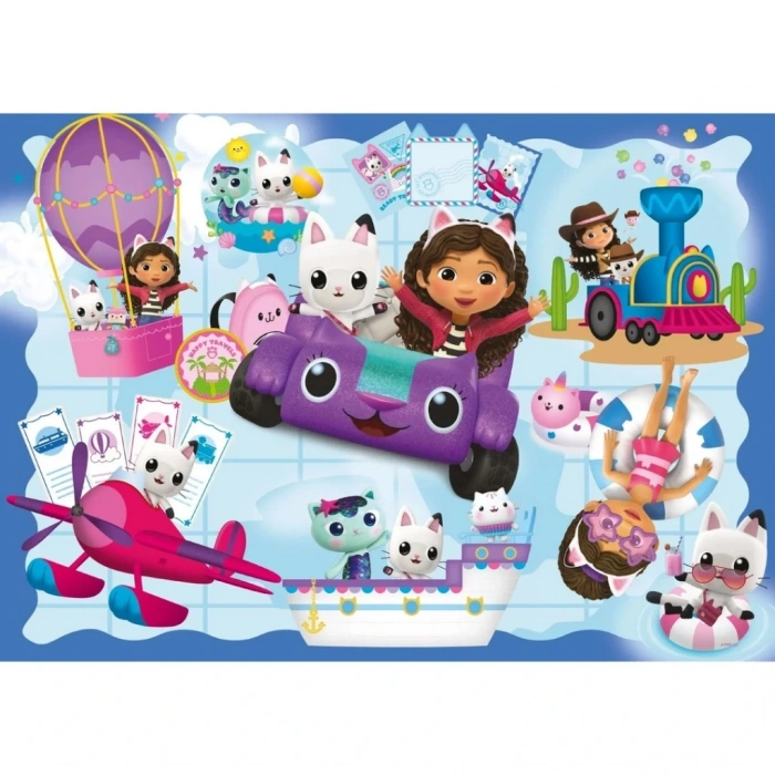Mey İthalat®  Gabbys Dollhouse Puzzle 100 Parça