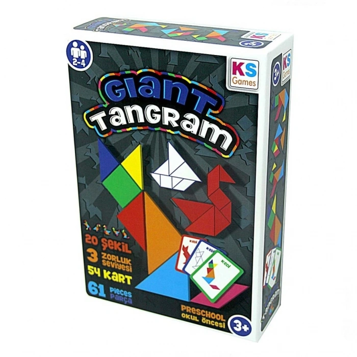 Mey İthalat® Giant Tangram Oyunu