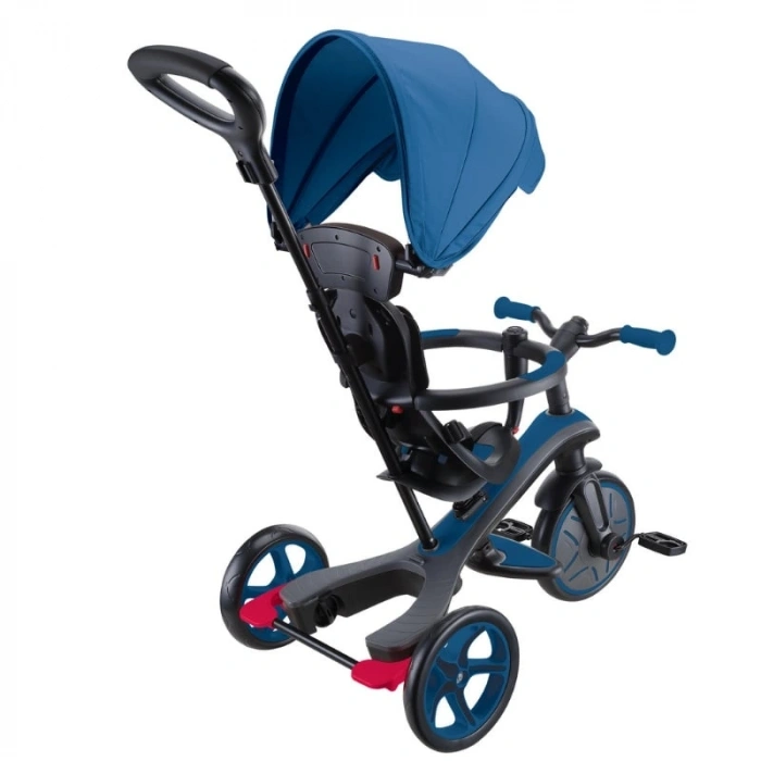 Mey İthalat® Globber Explorer 4in1 Trike Bisiklet Kraliyet Mavisi