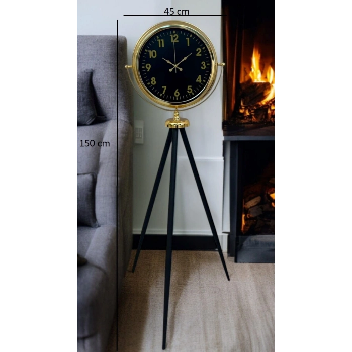 Mey İthalat® Gold Standart Tripod Ayaklı Saat