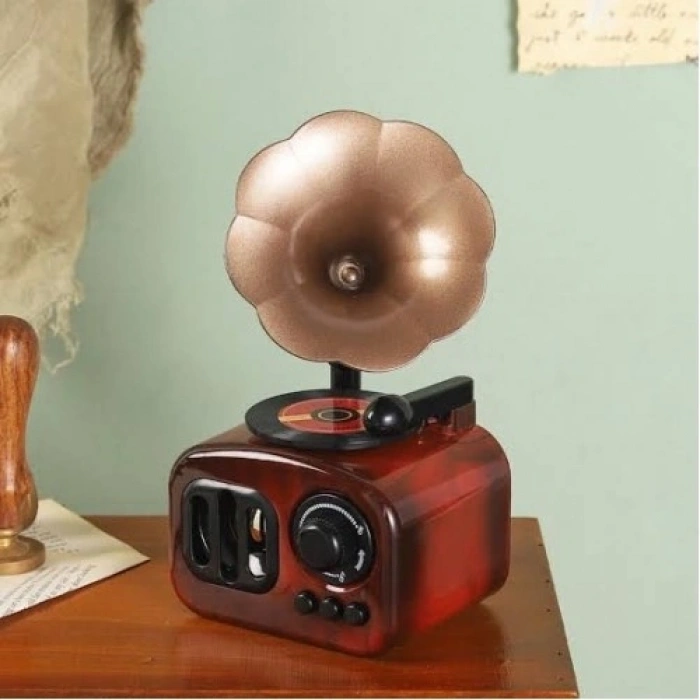 Mey İthalat® Gramofon Müzik Kutusu