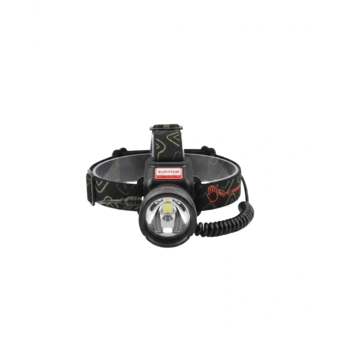 Mey İthalat® Hareket Sensörlü Şarj Edilebilir Kafa Lambası LCD Göstergeli