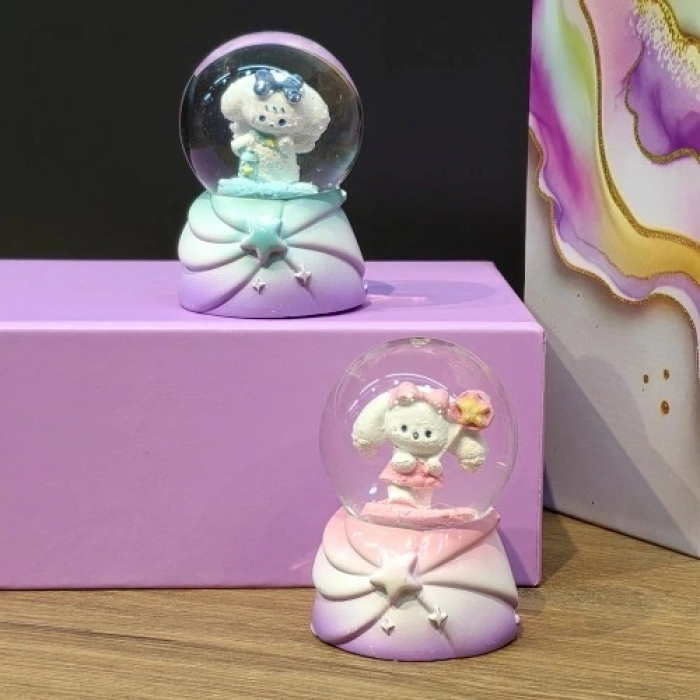 Mey İthalat®  Işıklı Mini Kar Küresi