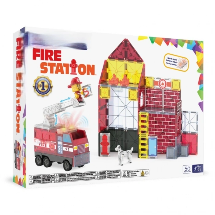 Mey İthalat® İtfaiye İstasyonu 50 Parça