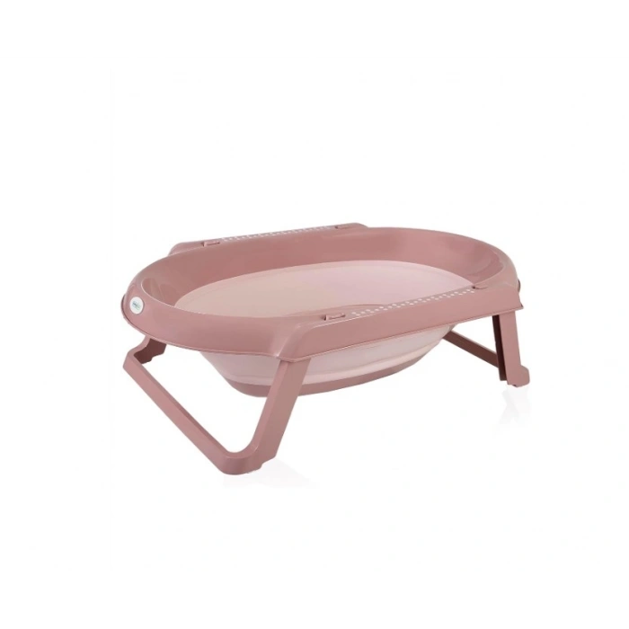 Mey İthalat®   Katlanır Banyo 5Li Küvet Seti 596 Somon