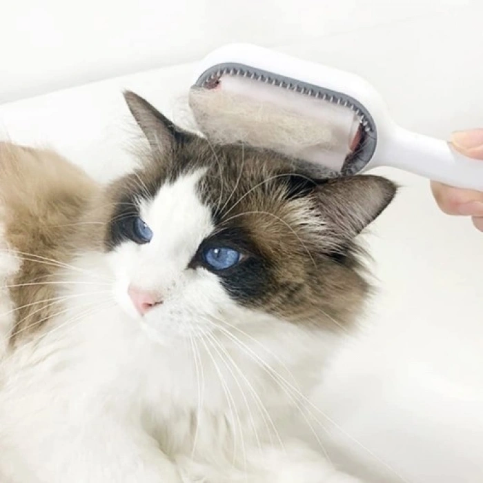 Mey İthalat® Kedi Köpek Tüy Toplama Tarağı