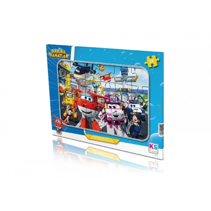 Mey İthalat® Ks Games 24 Parça Harika Kanatlar Frame  Puzzle