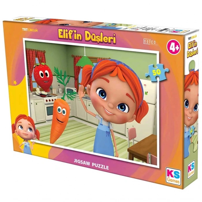 Mey İthalat®  KSGamesElifinDüşleri50ParçaPuzzle