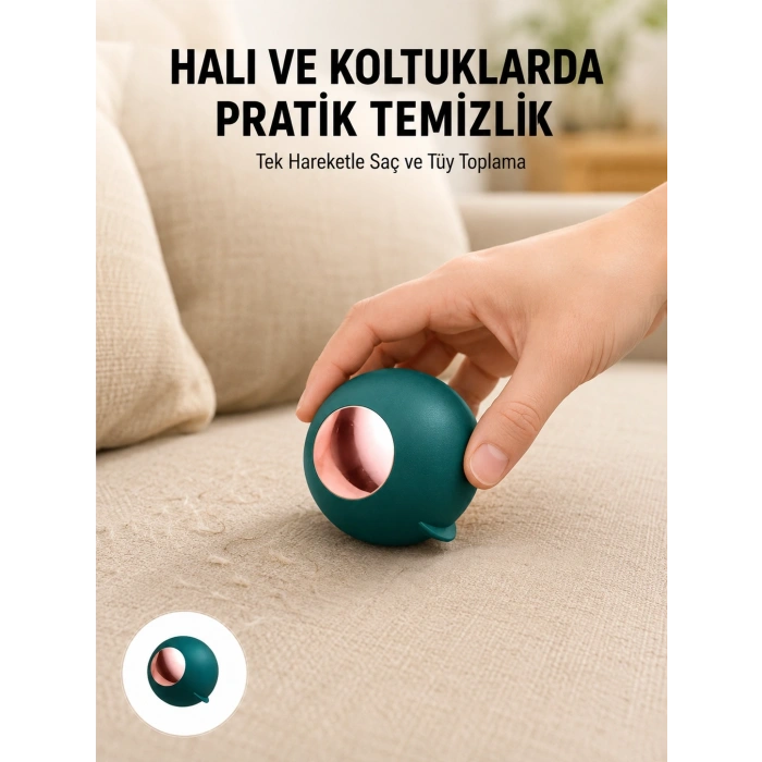 Mey İthalat® Kumaş Dostu Tiftik Çıkarıcı – Kıyafet ve Halı Temizlik Topu