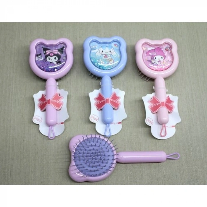Mey İthalat® Kuromi, My Melody, Cinnamon Saç Tarağı