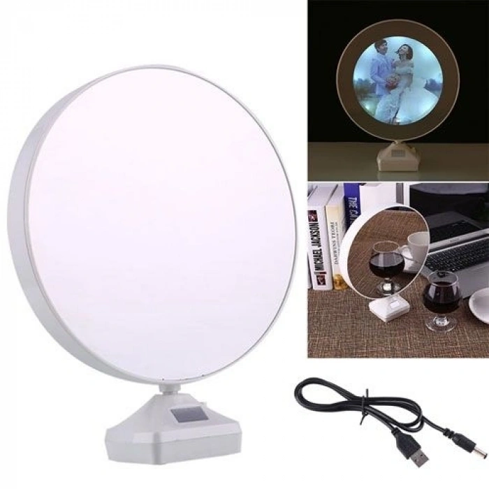 Mey İthalat® Led Işıklı Sihirli Ayna Çerçeve