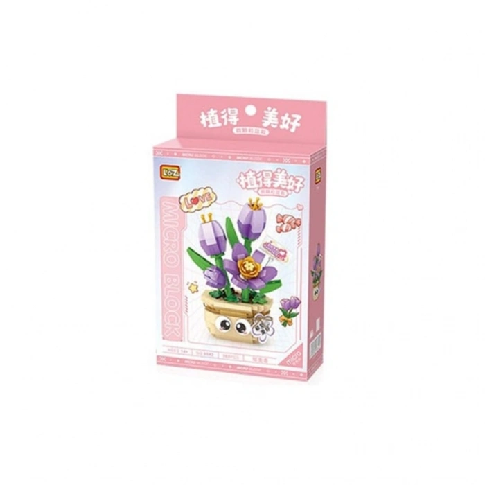 Mey İthalat® LZ-8842 SAILI LALE ÇİÇEĞİ 380 PARÇA BLOCK