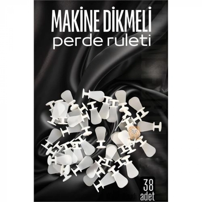Mey İthalat® Makine Dikmeli Perde Düğmesi Perde ruleti Perde Düğmesi 28 Adet 717965
