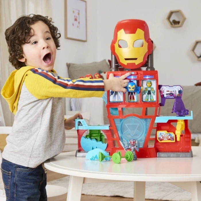 Mey İthalat® Marvel Iron Man ve Arkadaşları Oyun Seti G1259