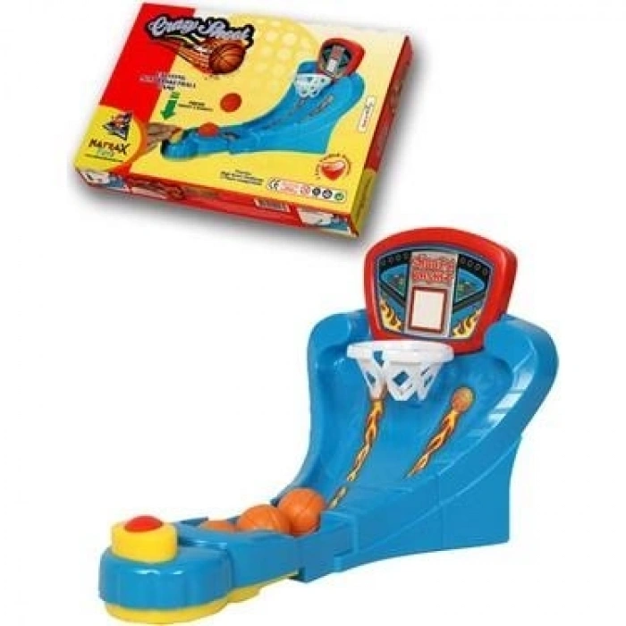 Mey İthalat® Mini Masa Üstü Basket Oyunu Eğlenceli Oyuncak