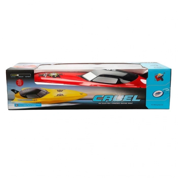 Mey İthalat® Motorlu USB Şarjlı Uzaktan Kumandalı Yarış Teknesi 74 cm