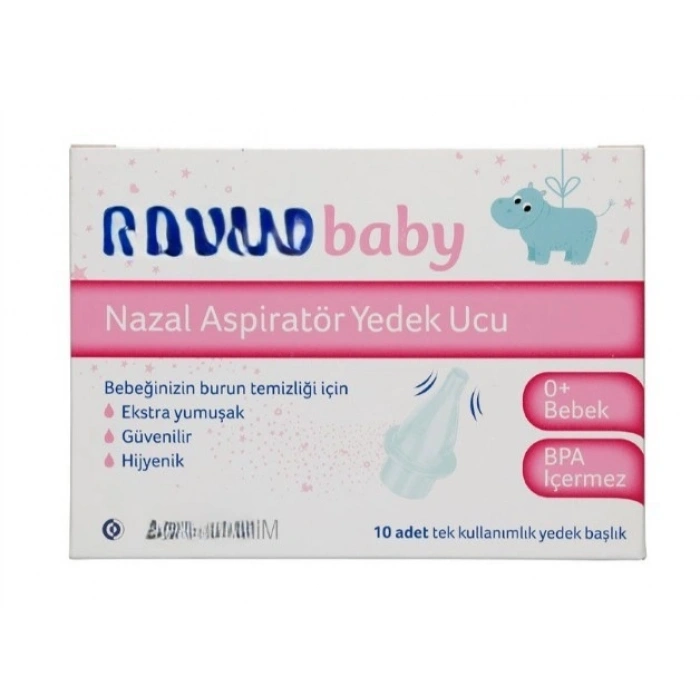 Mey İthalat® Nazal Aspiratör Yedek Uç 10lu