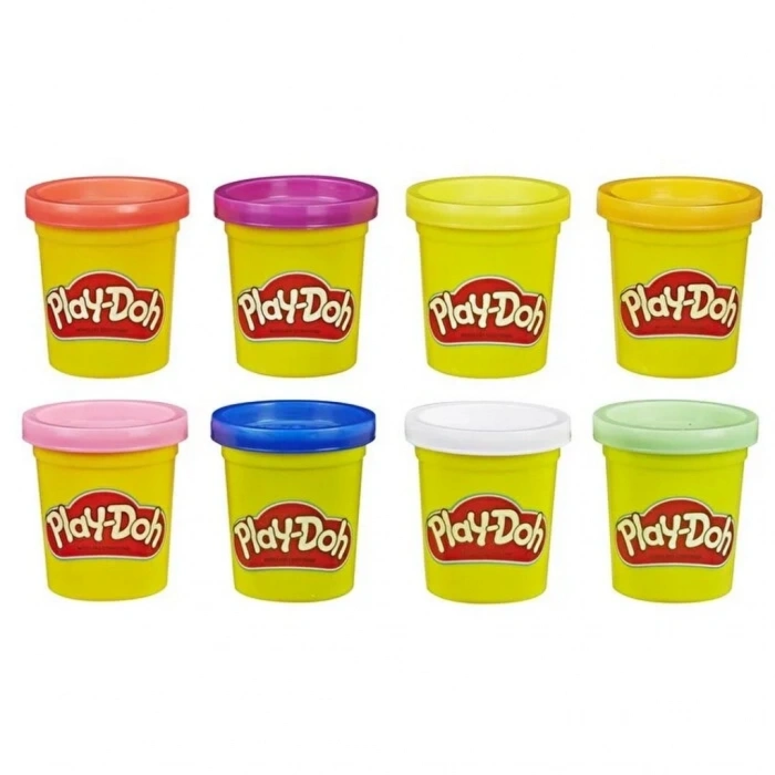 Mey İthalat® Play-Doh 8li Oyun Hamuru Seti