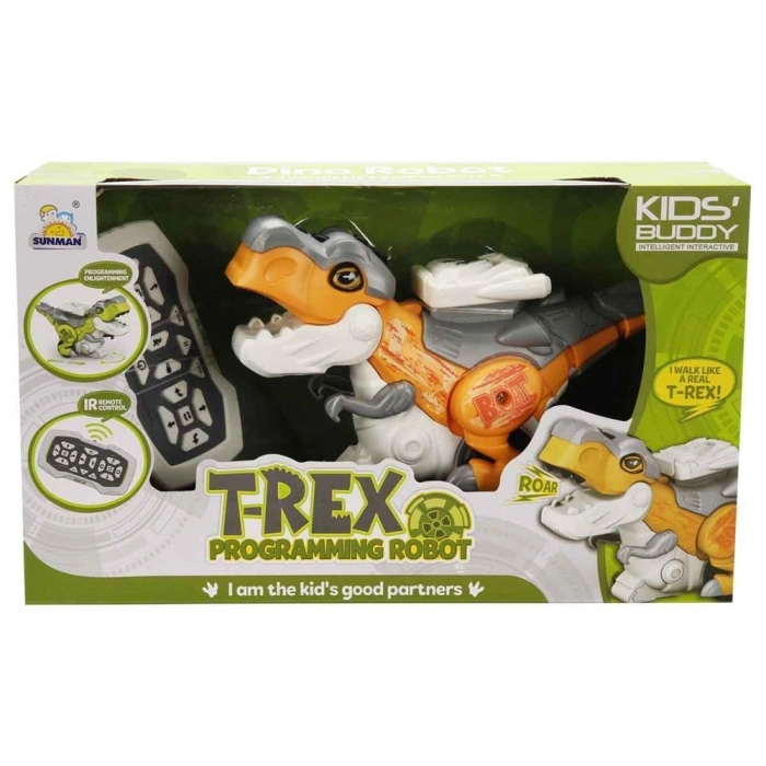 Mey İthalat® S00005089 R/C ROBOT DİNOZOR TREX SES.IŞIK.2R.