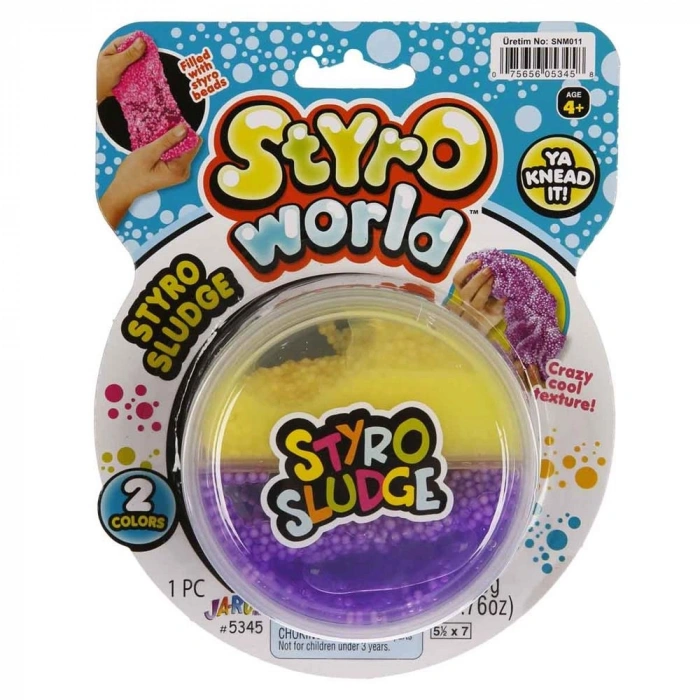 Mey İthalat® S02005345 SLİME KÖPÜK STYRO SLUDGE -SUN