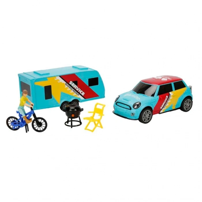 Mey İthalat® Sesli ve Işıklı Karavan Seti