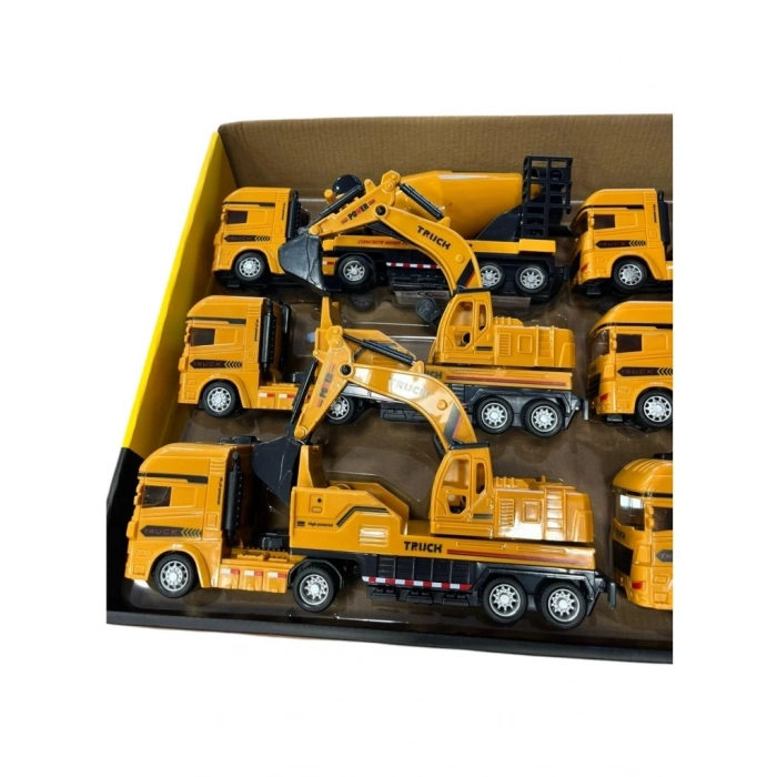 Mey İthalat® SH40930 SÜRTMELİ ARABA İNŞAAT ARAÇLARI (ADET FİYATIDIR)