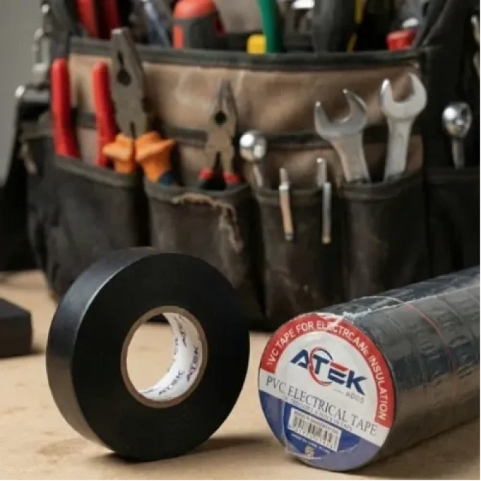 Mey İthalat® Siyah Elektrik İzole Bant 10lu Paket
