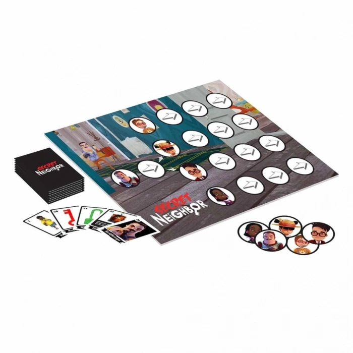 Mey İthalat® Smile Games Hello Neighbor Party Game