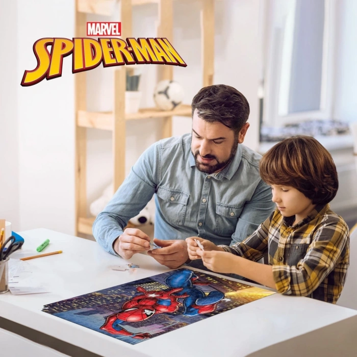 Mey İthalat® Spider-Man 300 Parça Puzzle 35586 - Metal Kutu