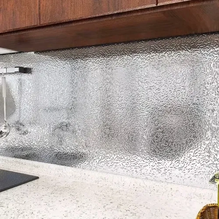 Mey İthalat® Yapışkanlı Mutfak Folyo Gümüş 40 cm x 10 m